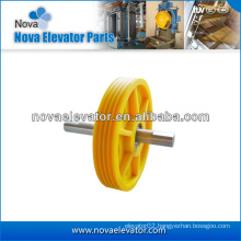 Superior Quality Elevator Nylon Pulley Sheave,Elevator Traction Sheave,Elevator Deflector Sheave